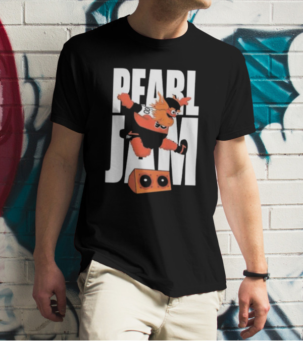 Philadelphia Flyers Gritty Pearl Jam Night T-Shirt