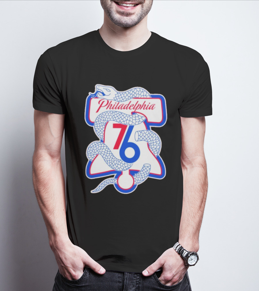 Philadelphia Phillies Liberty Bell Snake 76 T-Shirt