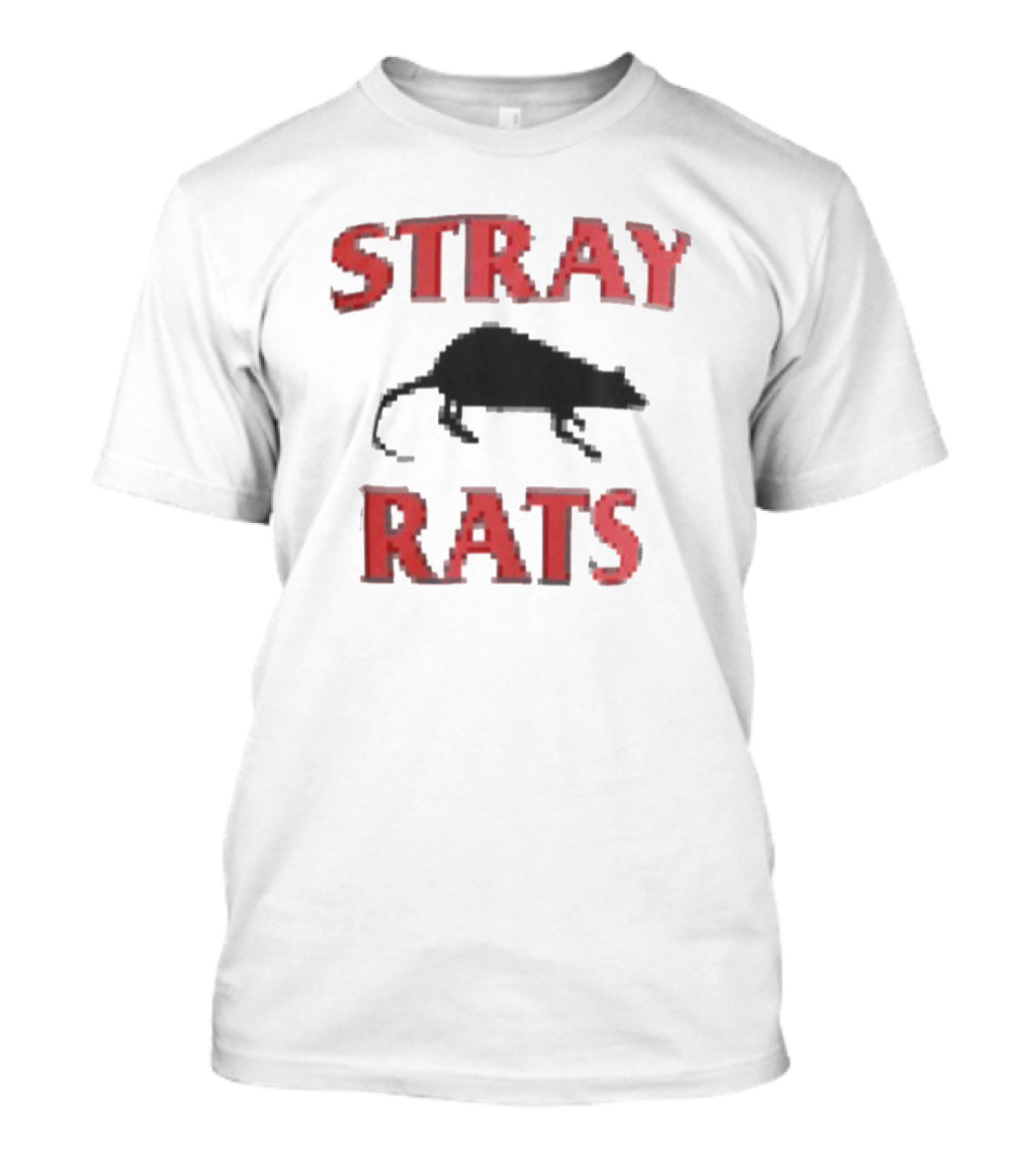 STRAY RATS Pixel Rodenticide Classic T-Shirt