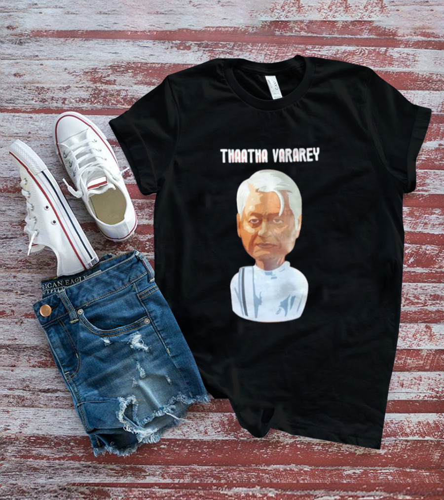 Thaatha Vararey Vintage Style Caricature T-Shirt