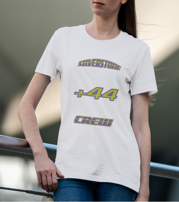 Silverstone +44 Crew Lewis Hamilton Home Turf T-Shirt