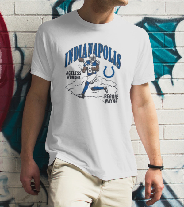 Indianapolis Ageless Wonder Reggie Wayne Colts T-Shirt