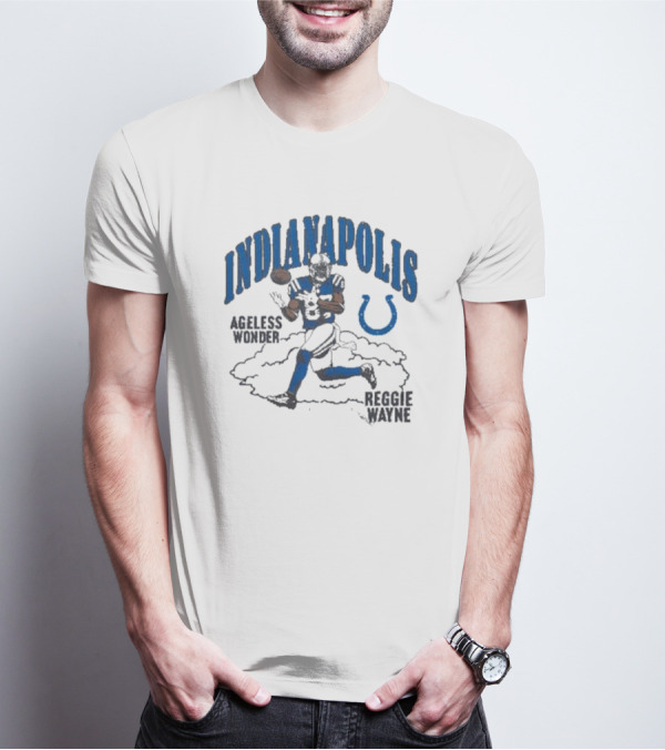 Indianapolis Ageless Wonder Reggie Wayne Colts T-Shirt