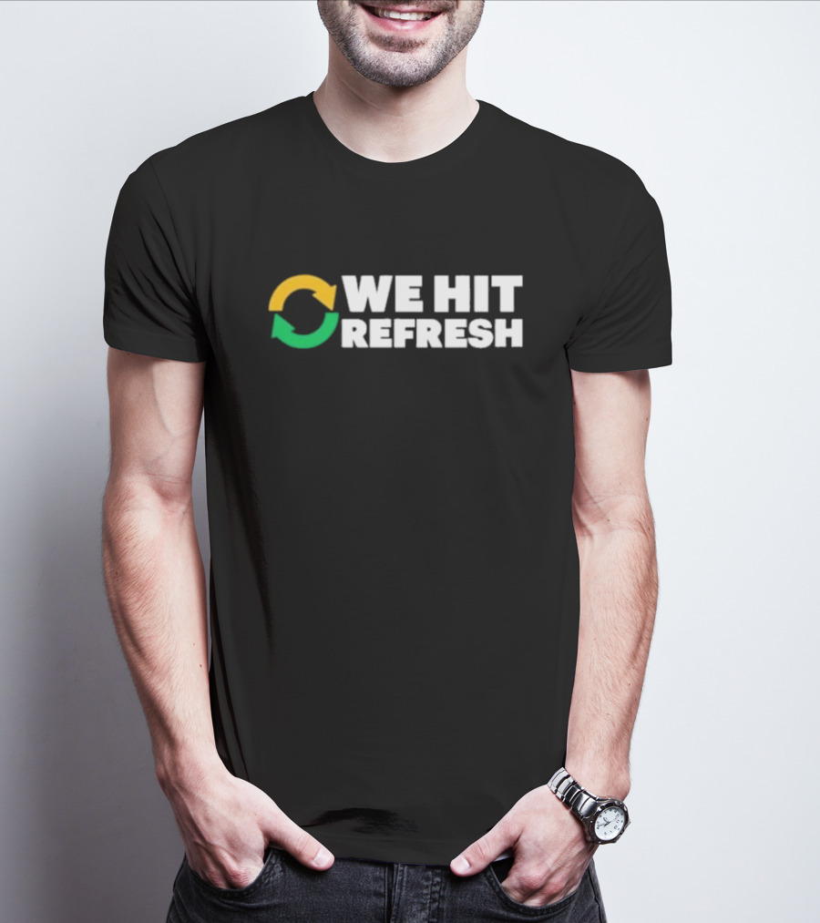 WE HIT REFRESH Arrows Recycling T-Shirt