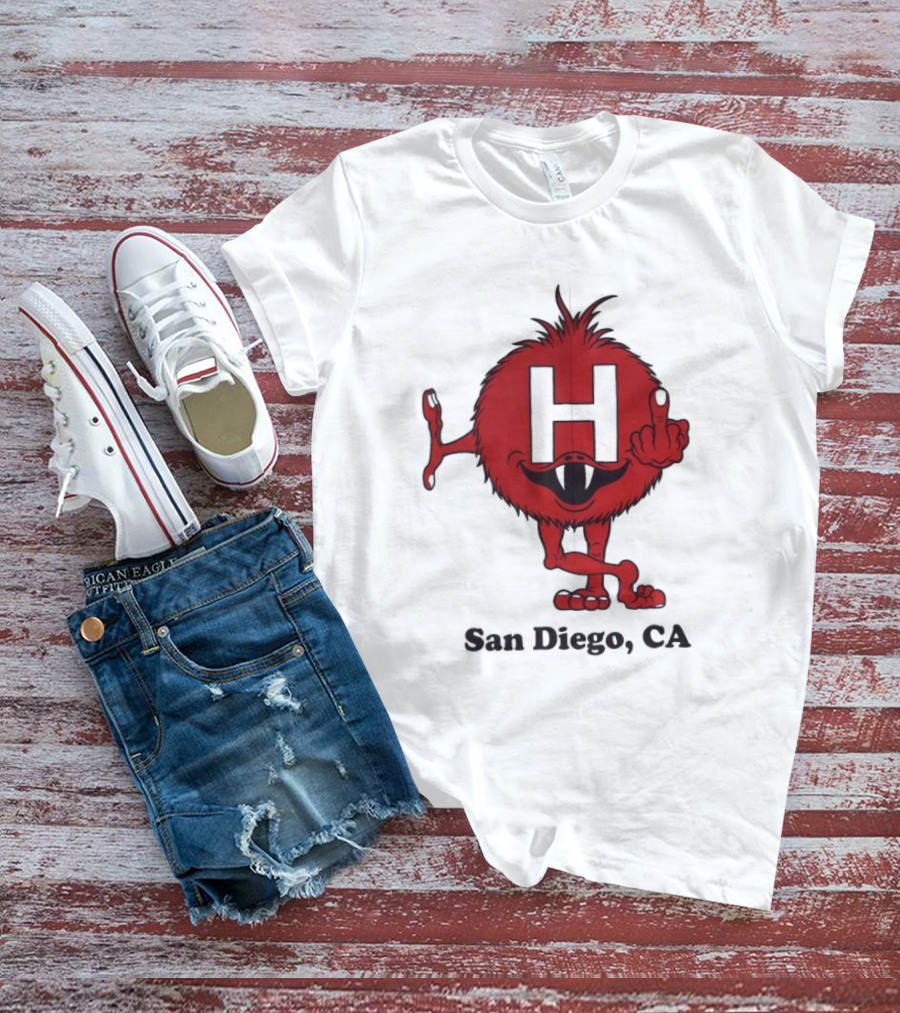Go To Hell H San Diego CA Hall H Monster Image T-Shirt