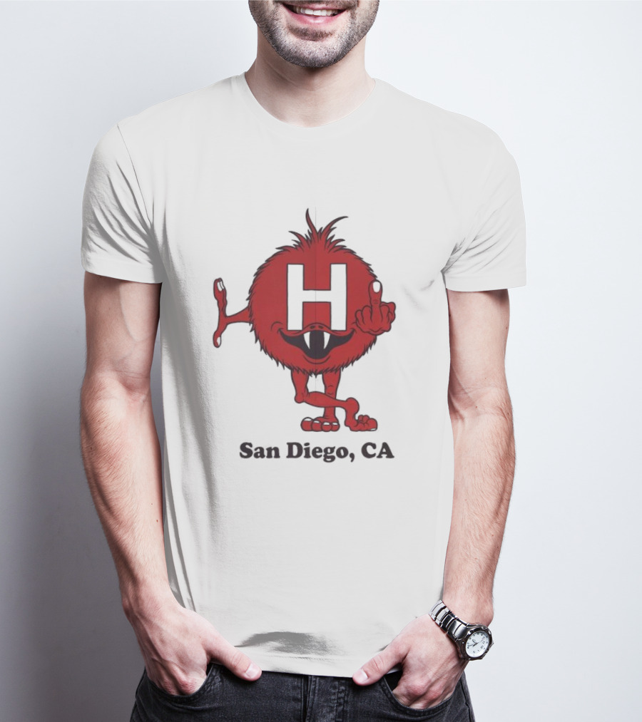 Go To Hell H San Diego CA Hall H Monster Image T-Shirt