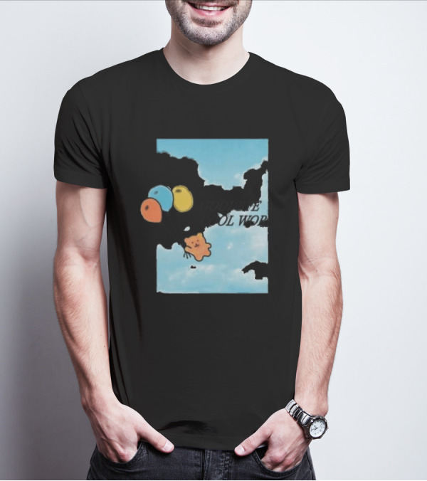 Goodbye Cool World Cloudy Balloon Adventure T-Shirt