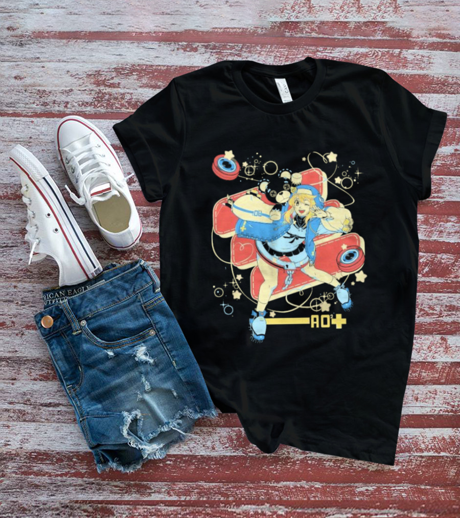 Guilty Gear Bridget AO Eighty Sixed Star Background T-Shirt