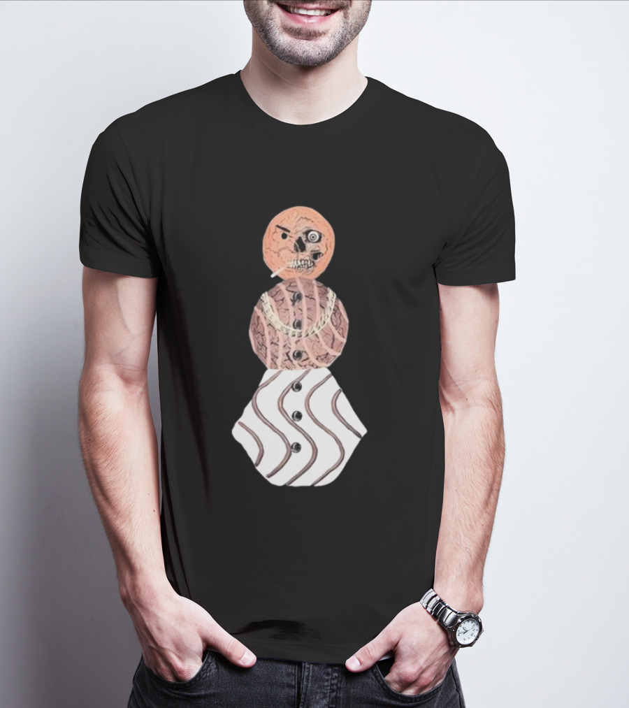Halloween Snackman Cookie Skeleton Costume T-Shirt