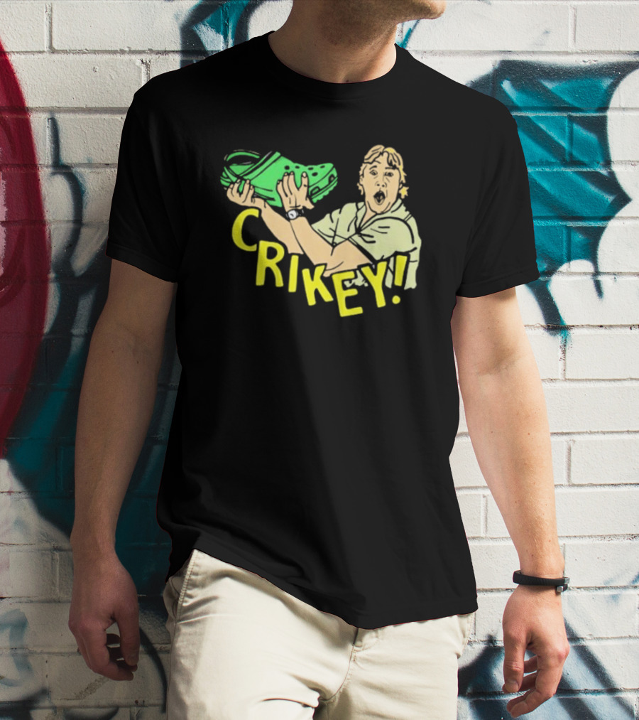 Crikey Crocs Hunter Surprise Enthusiasm T-Shirt