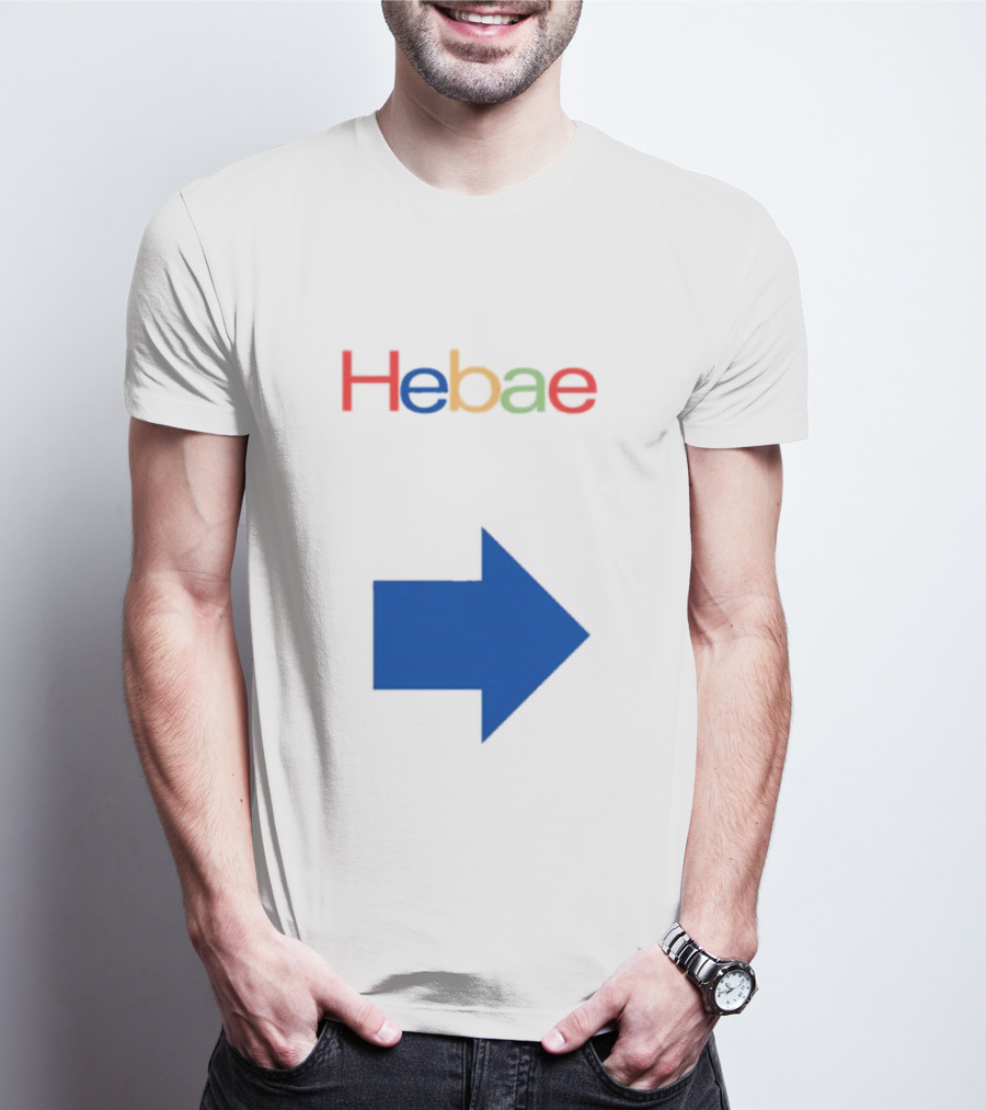 Cursed Couple’s Hebae Shebae Google Arrow T-Shirt
