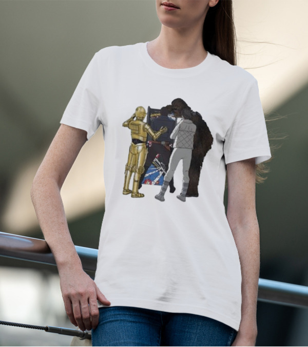 Asteroids Video Game Star Wars Characters T-Shirt