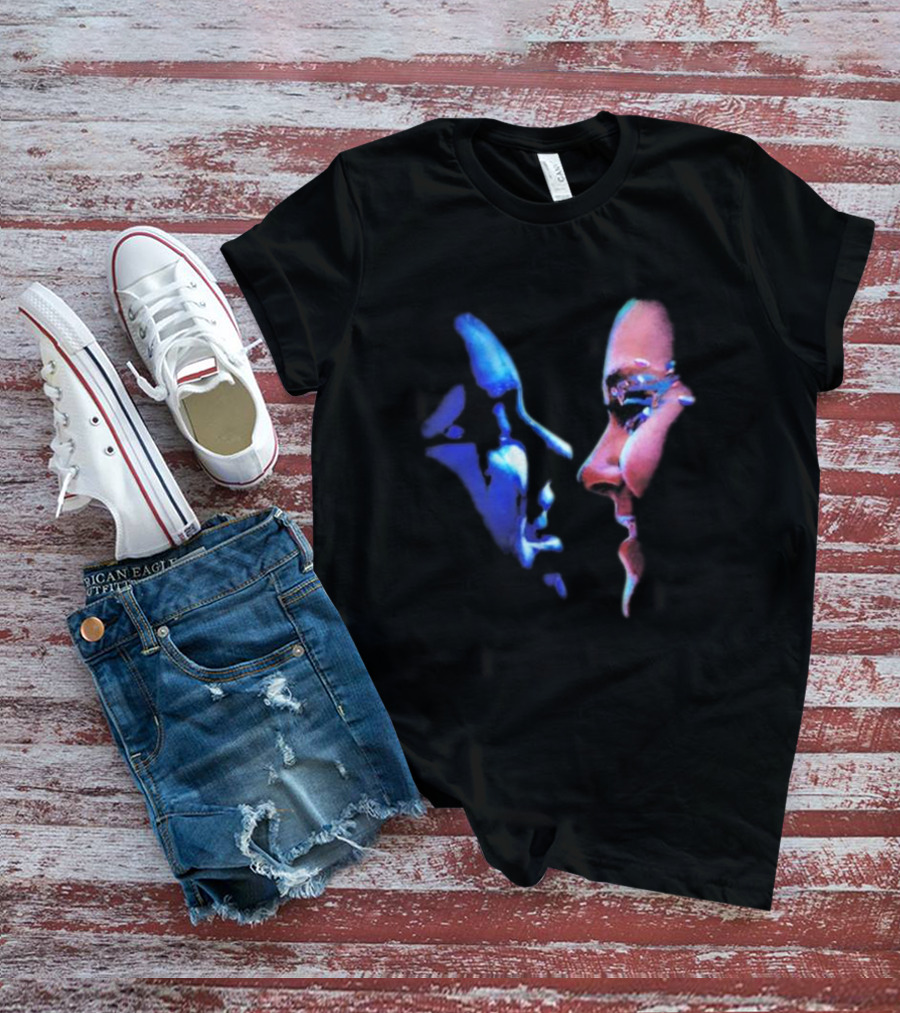 Black Karma Jojo Siwa Face Profile Contrast T-Shirt