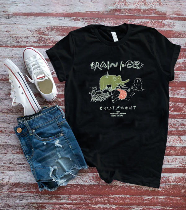 Brain Dead Equipment Primitive Caveman Court Culture Mammoth Adventure T-Shirt