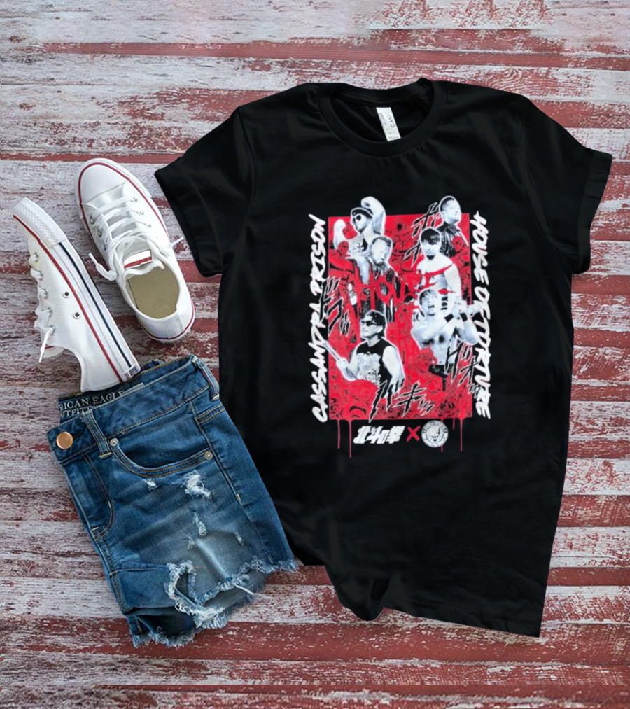 Cassandra Prison House Of Torture Wrestler X 北斗拳 T-Shirt