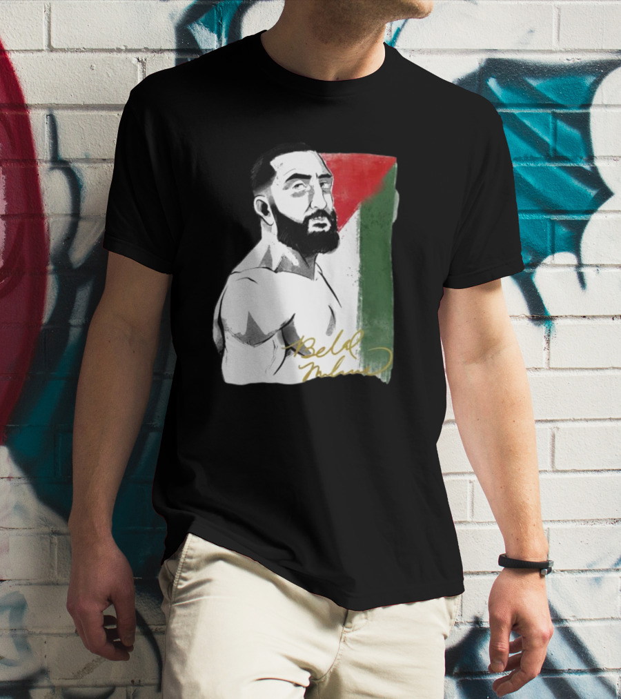 Remember The Name Belal Muhammad Palestinian Flag T-Shirt