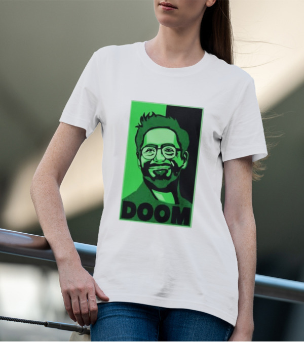 Screencrush Robert Downey Jr Doom T-Shirt