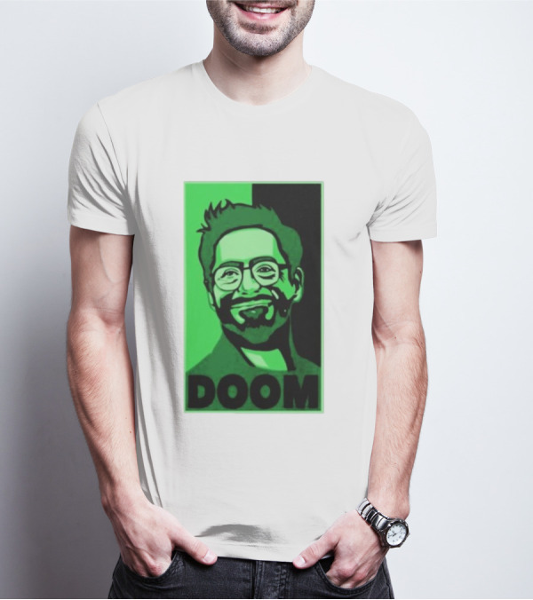 Screencrush Robert Downey Jr Doom T-Shirt