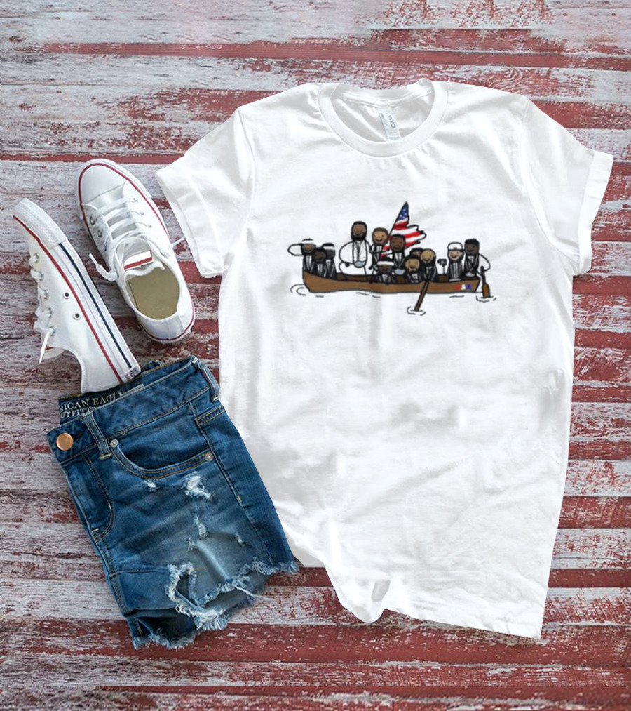 Lebron James Team Usa Leusa Boat Basketballers T-Shirt
