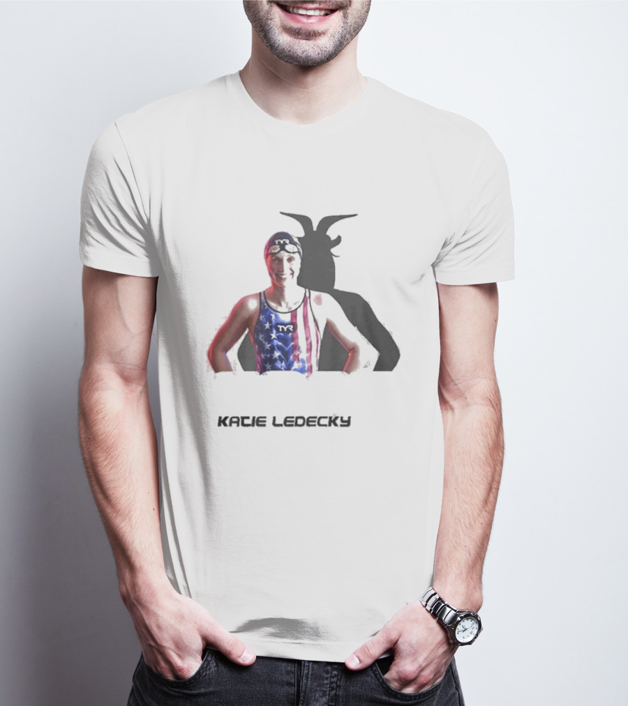 KATIE LEDECKY OLYMPIC GOAT T-Shirt