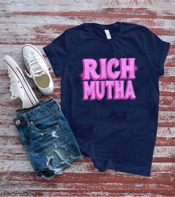 Monaleo Rich Mutha Pink T-Shirt
