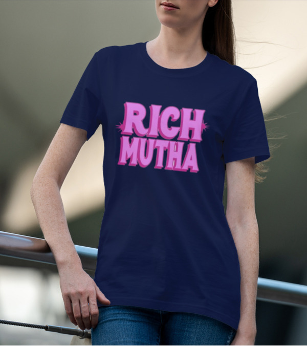 Monaleo Rich Mutha Pink T-Shirt