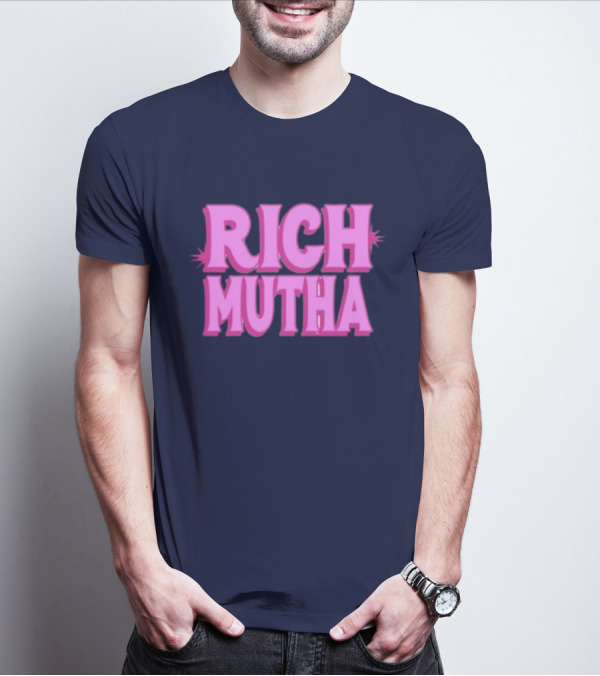 Monaleo Rich Mutha Pink T-Shirt