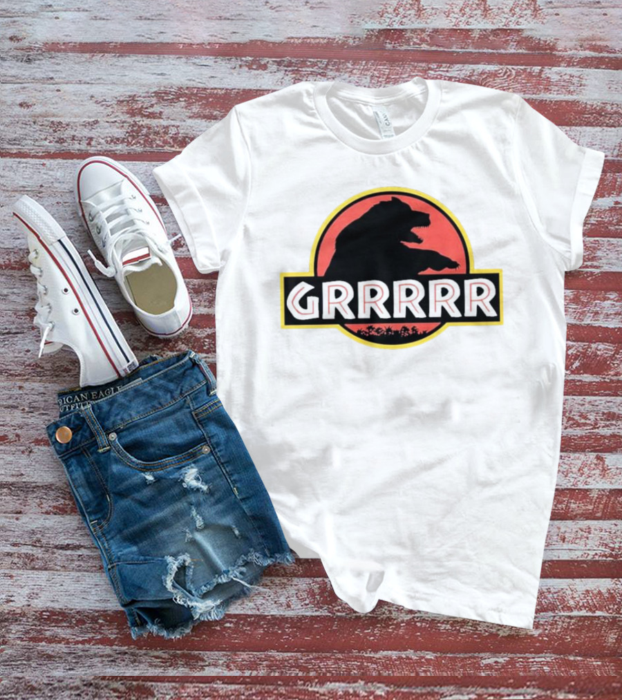 Swish Embassy Jurassic Bear Grrrr T-Shirt