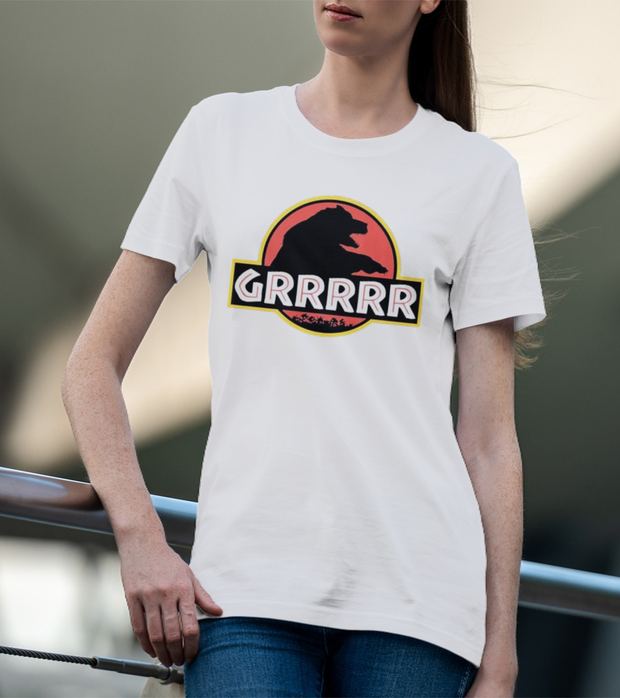 Swish Embassy Jurassic Bear Grrrr T-Shirt