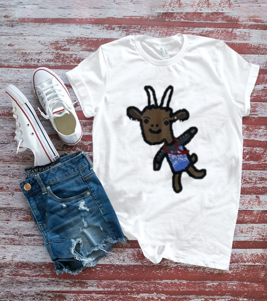 Simone Biles Goat Cartoon Gymnastics T-Shirt