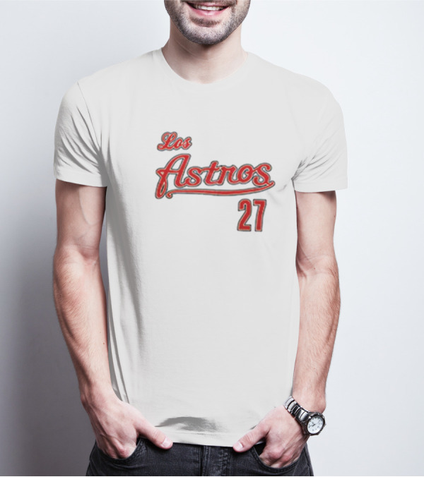 Jose Altuve Los Astros 27 Jersey Giveaway T-Shirt