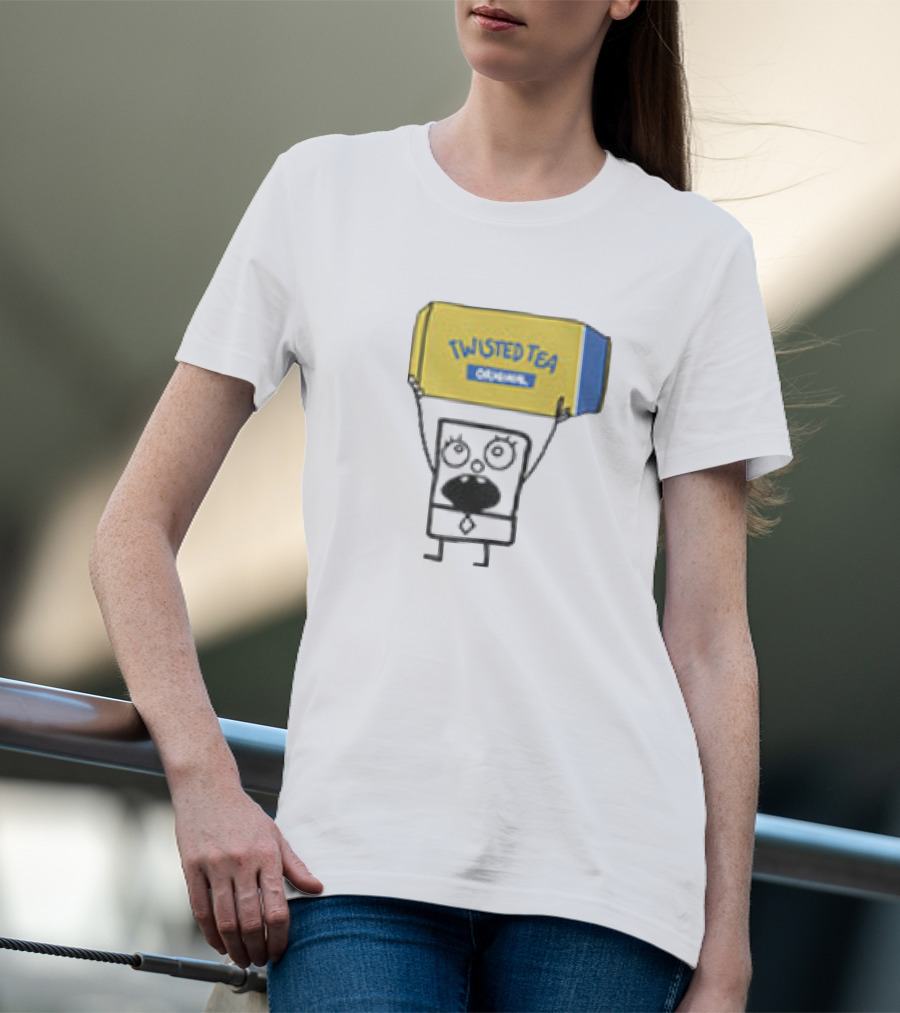 Twisted Tea Original DoodleBob Mashup T-Shirt