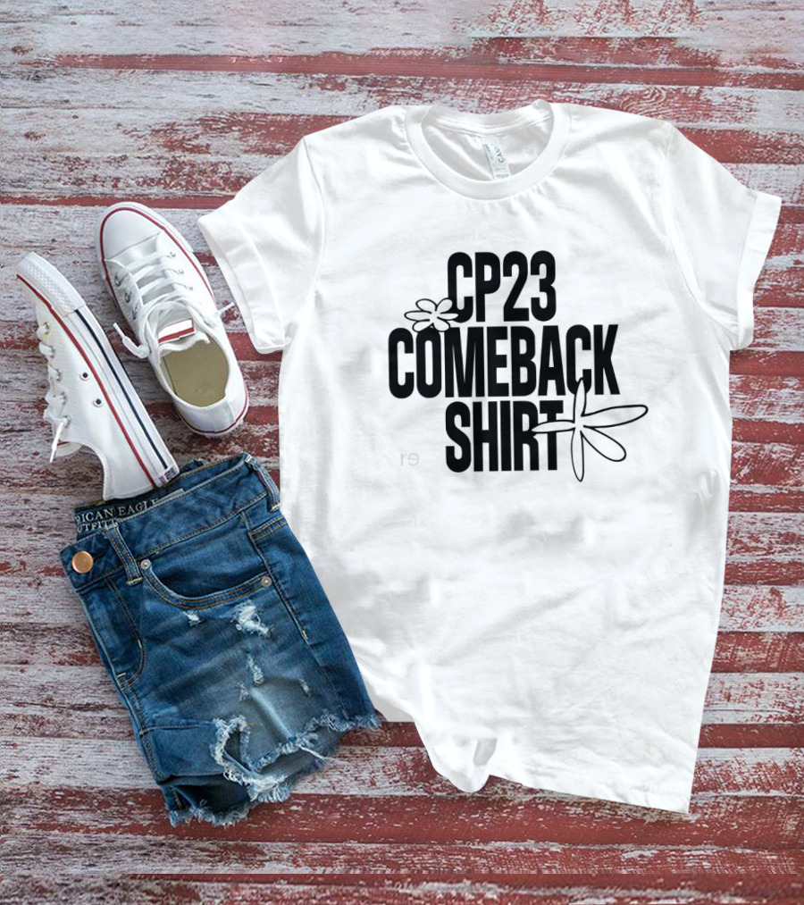 Re_Inc CP23 Comeback Shirt With Flower Accents T-Shirt