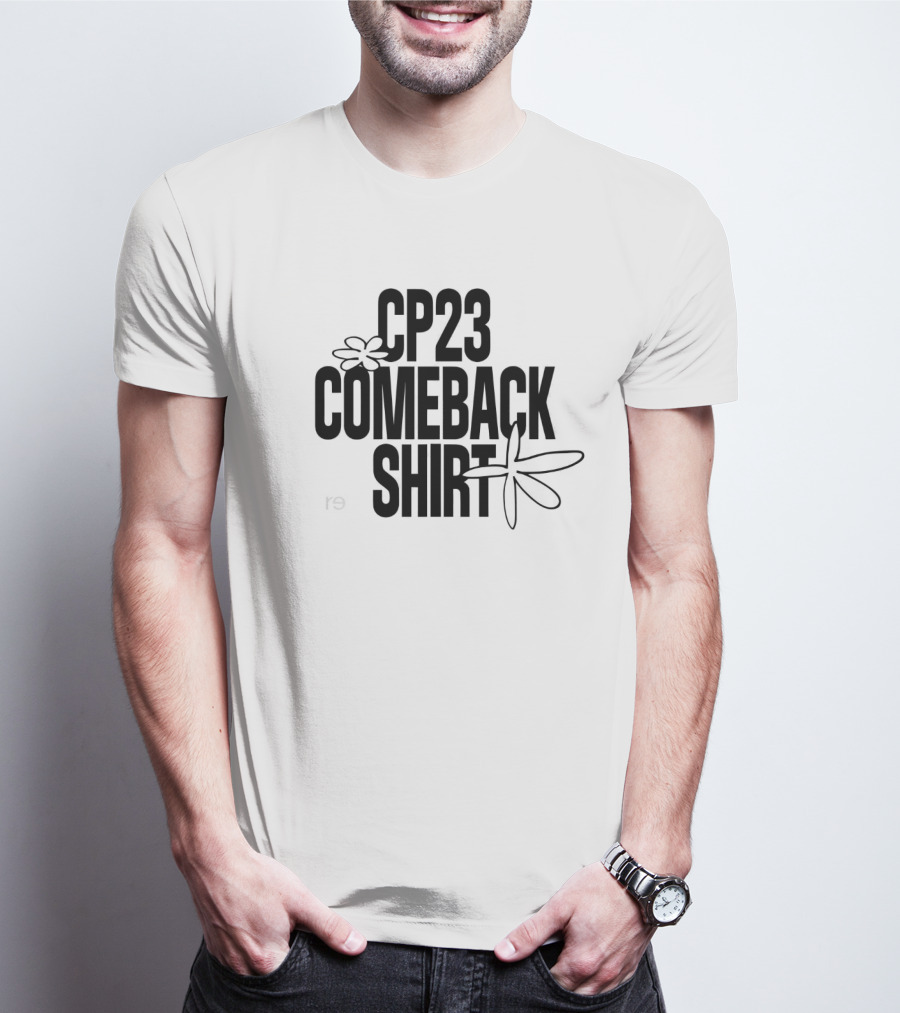 Re_Inc CP23 Comeback Shirt With Flower Accents T-Shirt