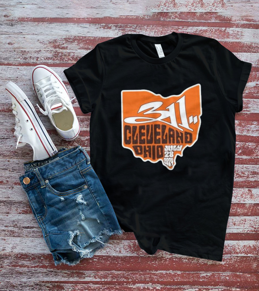 311 Cleveland Ohio July 28 T-Shirt