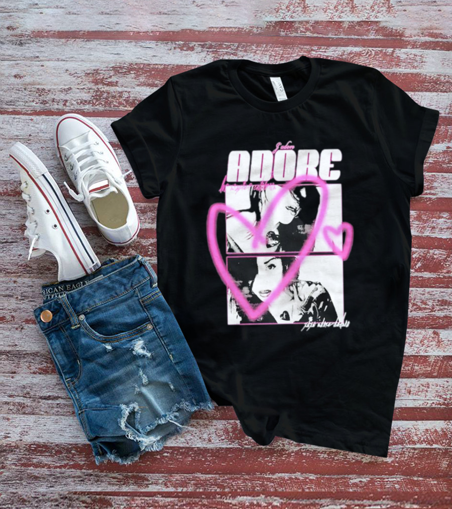 Adore Delano Vintage Photo Collage Xoxo T-Shirt