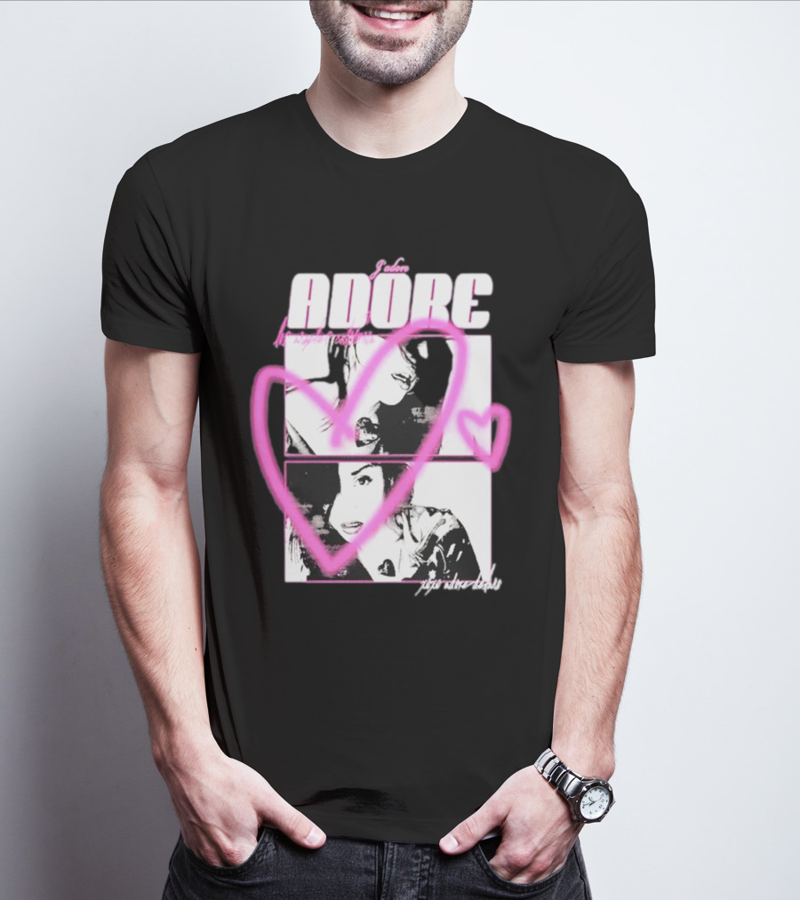 Adore Delano Vintage Photo Collage Xoxo T-Shirt