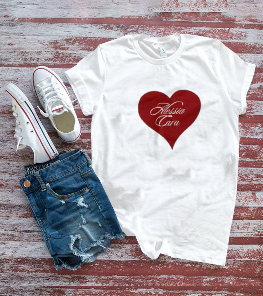 Alessia Cara Red Heart Dead Man Thank Your Lucky Stans Im Creative T-Shirt