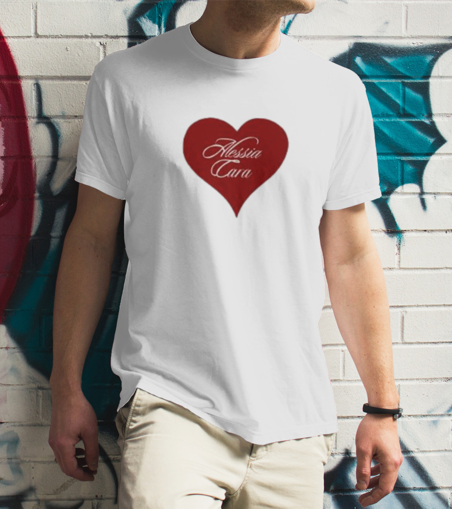 Alessia Cara Red Heart Dead Man Thank Your Lucky Stans Im Creative T-Shirt