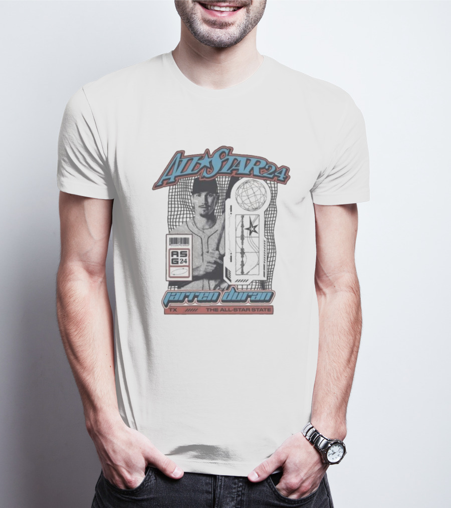 All Star 24 Jarren Duran ASG TX The All-Star State Arlington Texas T-Shirt