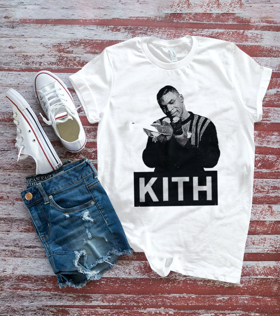 Mike Tyson Kith Now Meme With Pigeons T-Shirt