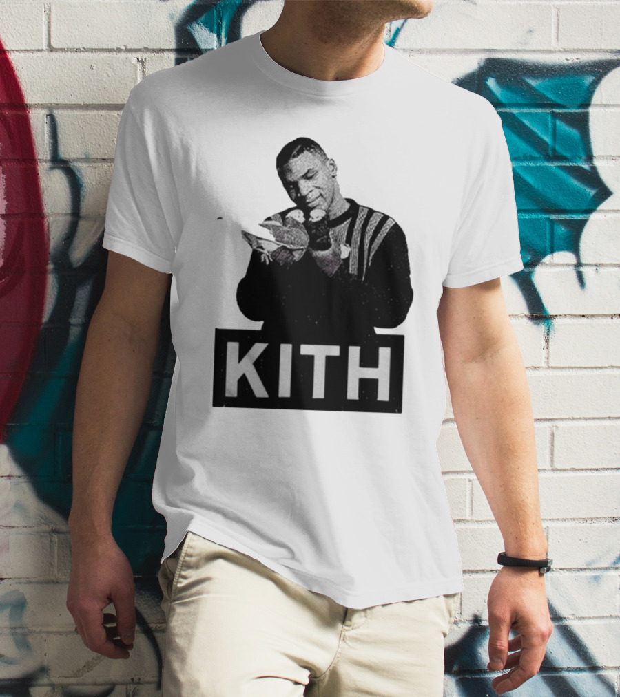Mike Tyson Kith Now Meme With Pigeons T-Shirt