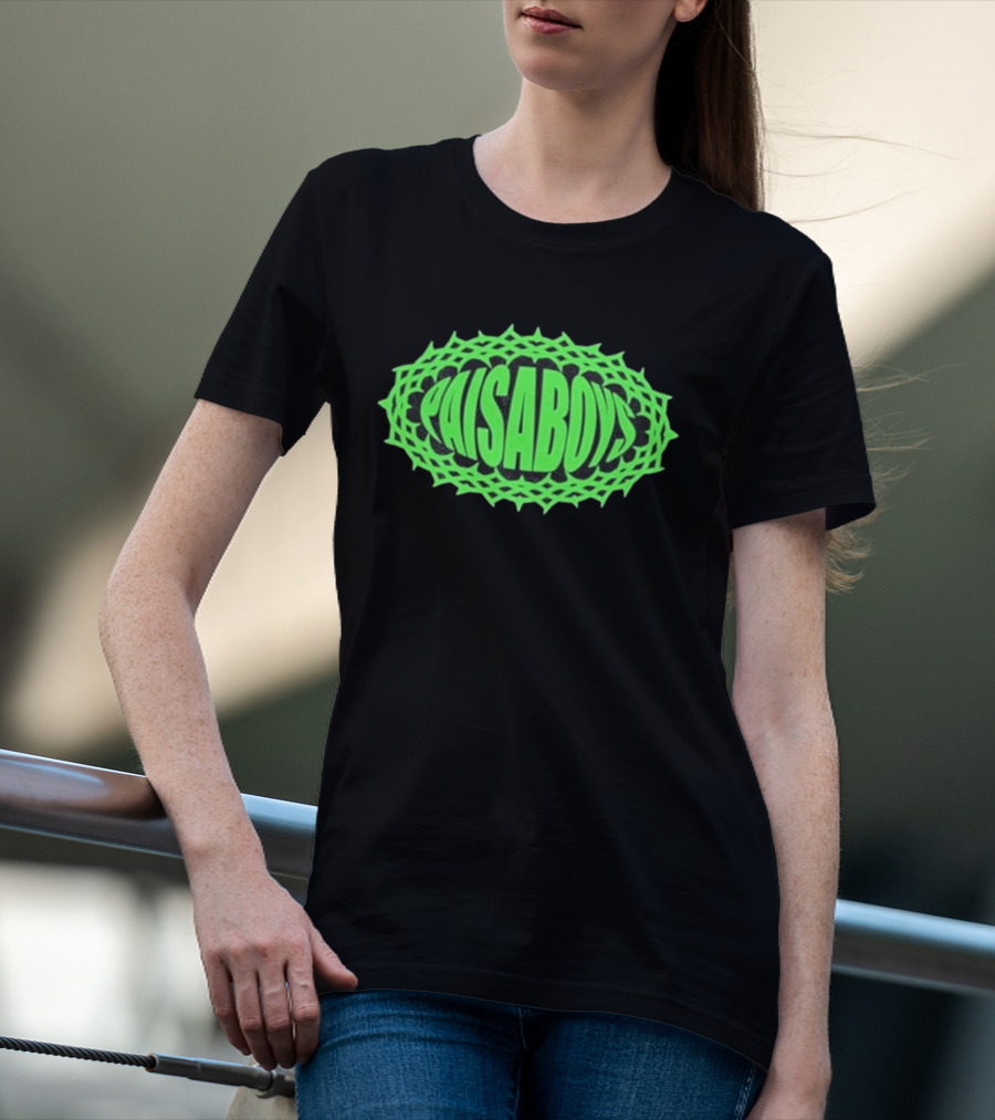 Paisaboys Imported Goods Hierro Green Mesh T-Shirt
