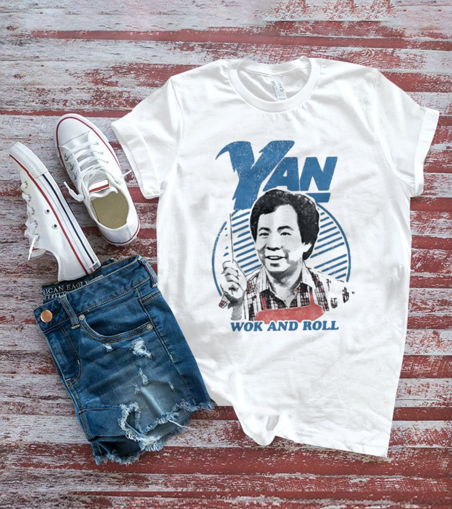Yan Wok And Roll Retrokid Chef T-Shirt