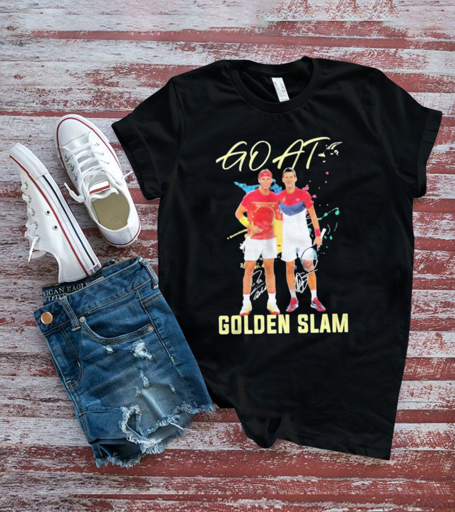 GOAT Golden Slam Tennis Signature T-Shirt