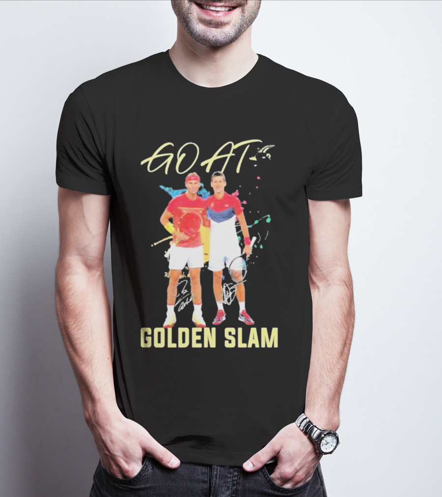 GOAT Golden Slam Tennis Signature T-Shirt