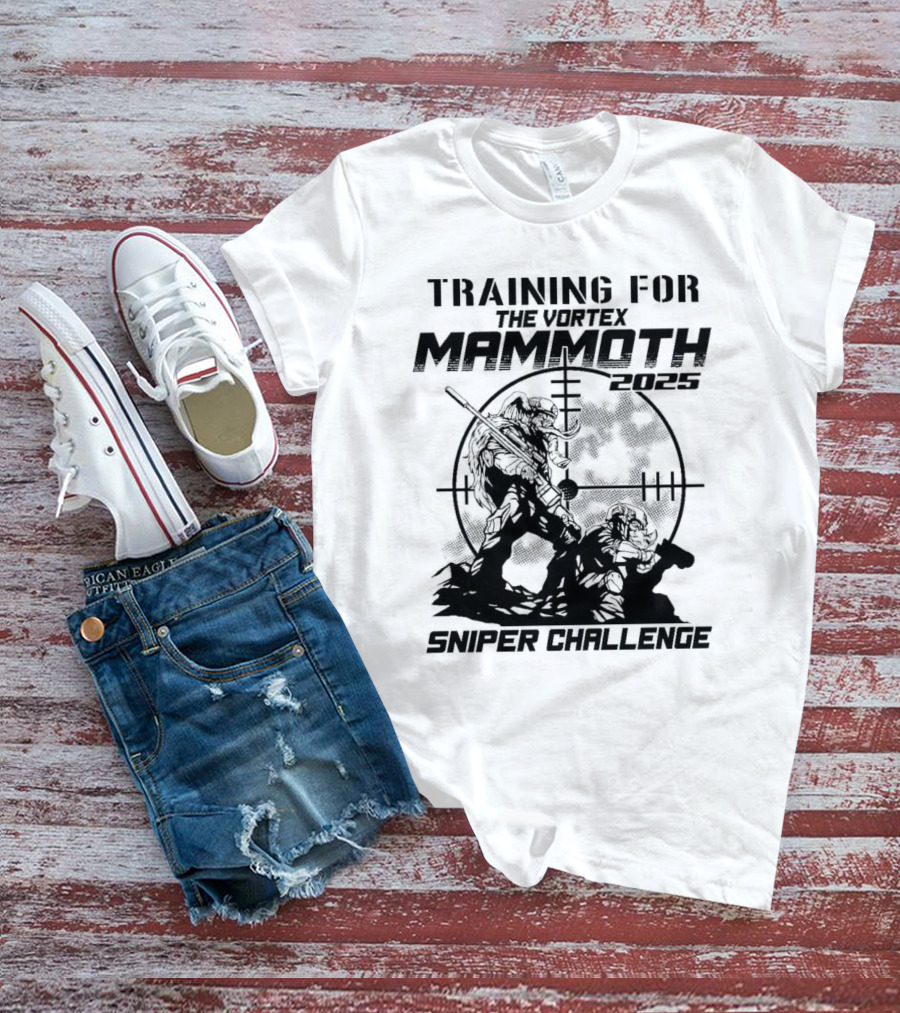Training For The Vortex Mammoth 2025 Sniper Challenge With Tactical T-Shirt