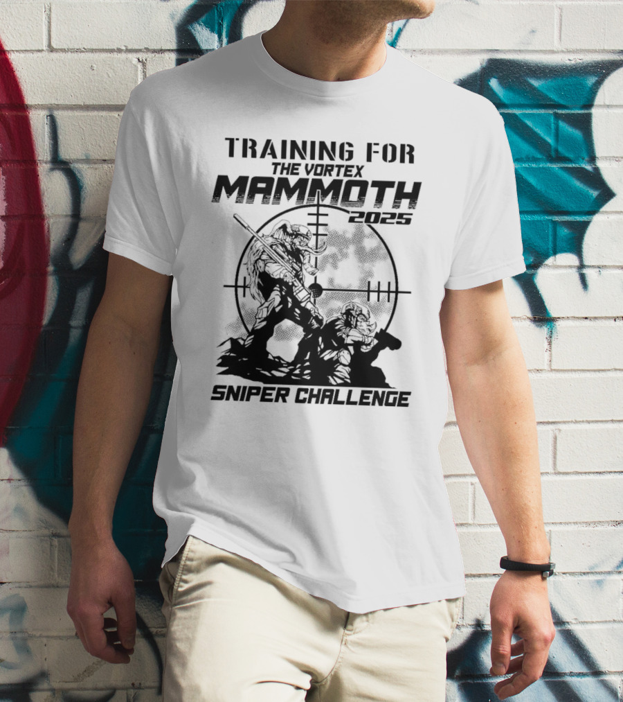 Training For The Vortex Mammoth 2025 Sniper Challenge With Tactical T-Shirt