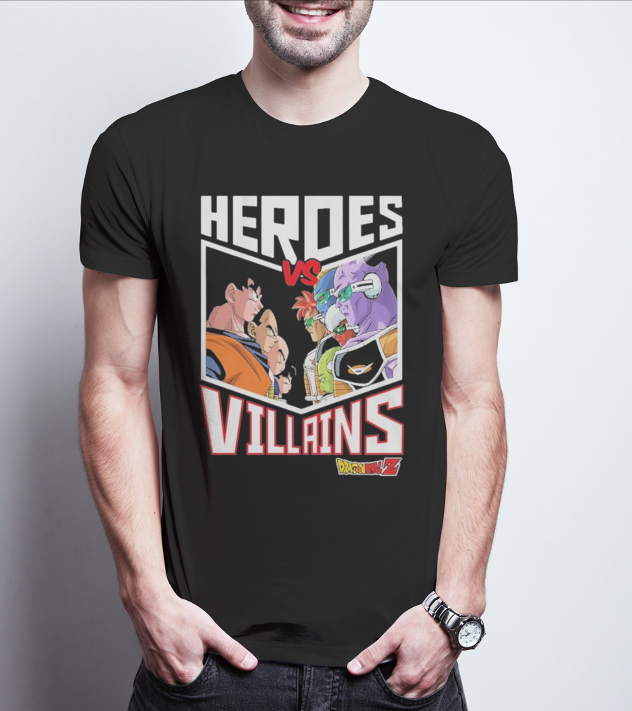 Heroes Vs. Villains DRAGON BALL Z Youth BIOWORLD T-Shirt