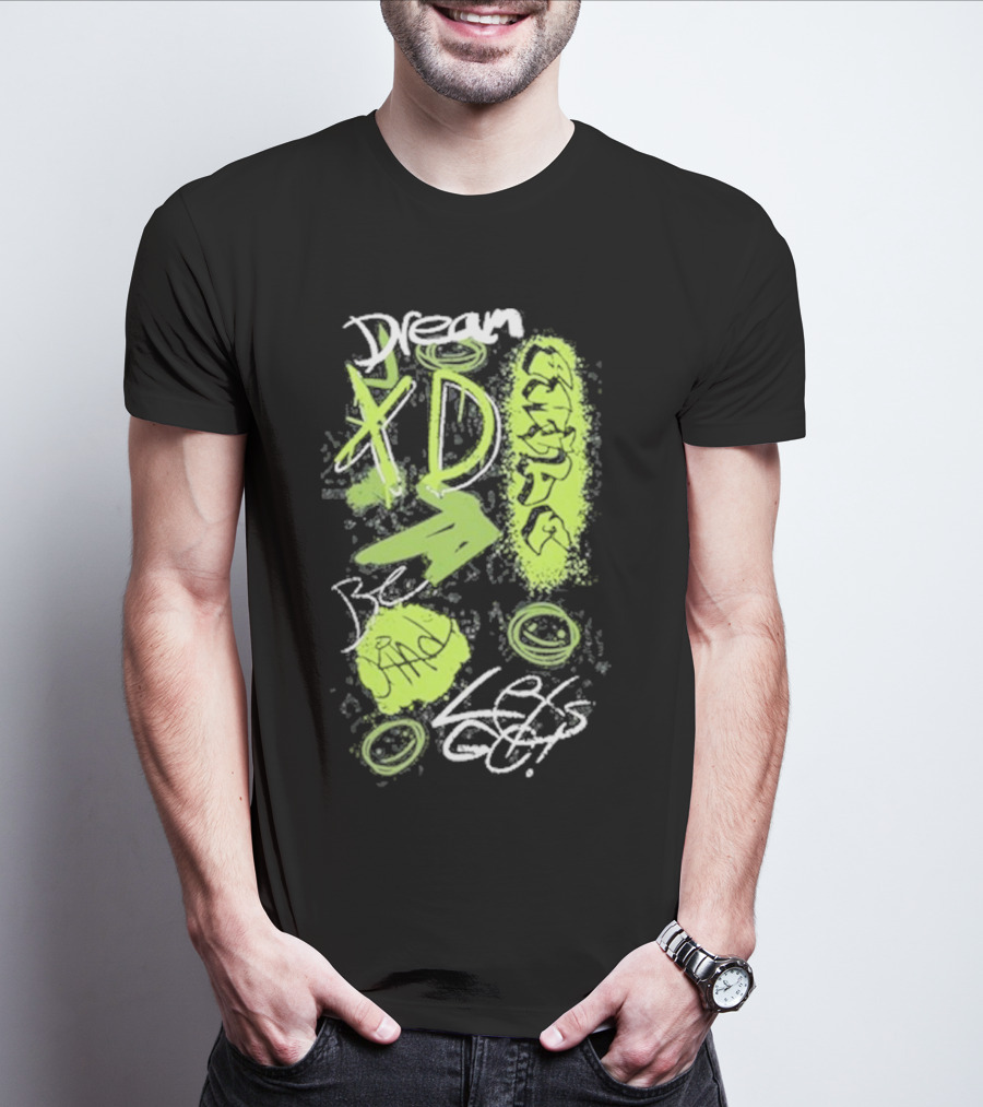 Dream XD Be Kind Let's Go Graffiti T-Shirt